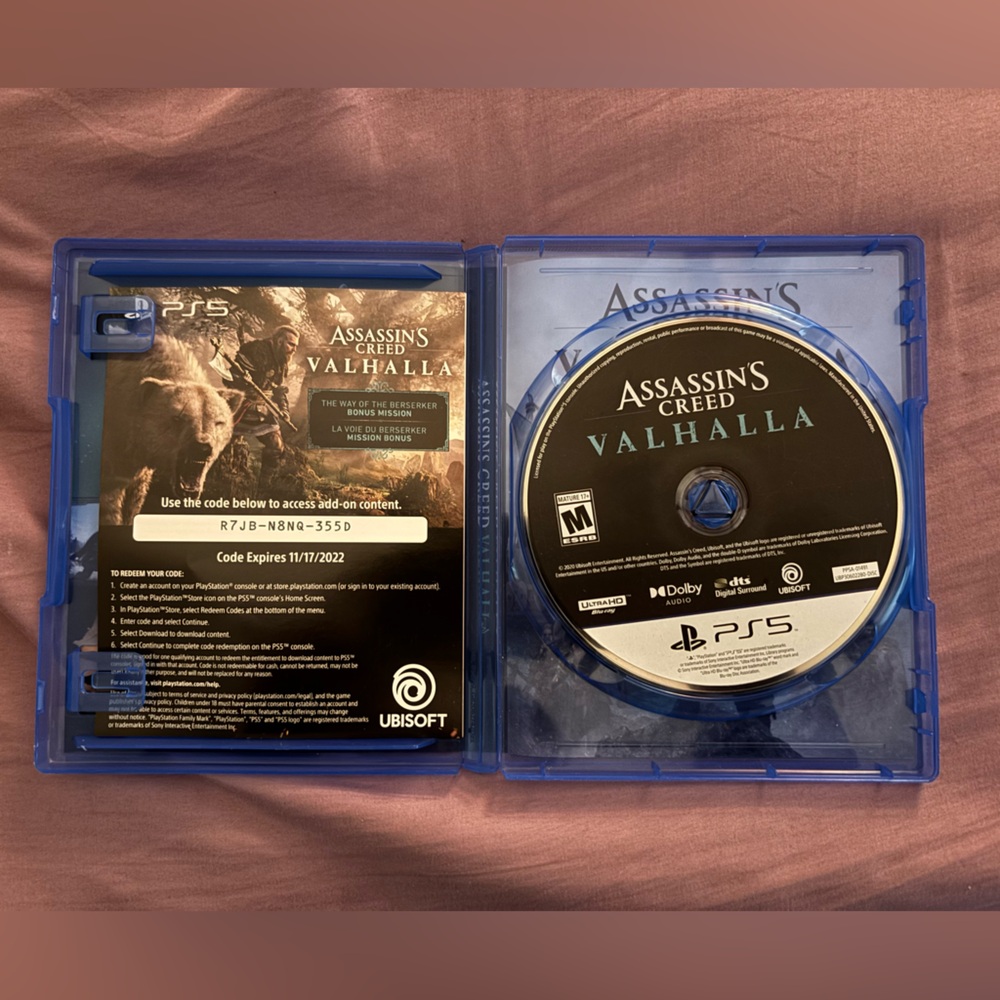 Assassins Creed: Valhalla PS5 game